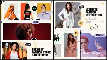 Fashion Slideshow broadcast-packages template preview