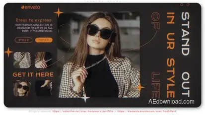 Fashion Store Product Promo template preview