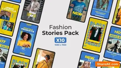 Fashion Stories Openers template preview