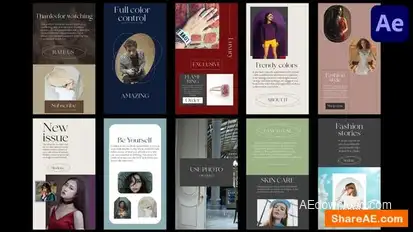 Fashion Stories | After Effects Openers template preview