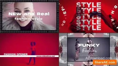Fashion Teaser Dynamic Openers template preview