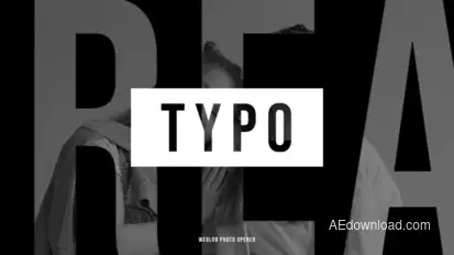 Fashion Typo Intro Openers template preview