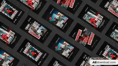 Fashion Urban Instagram Story Openers template preview