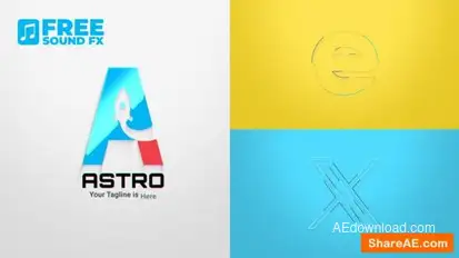 Fast Clean Logo Logo Stings template preview