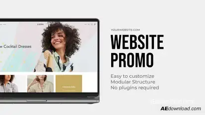 Fast Clean Website Promo Product Promo template preview