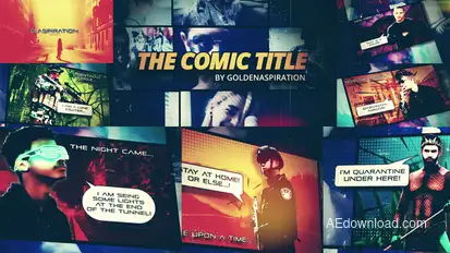 Fast Comic Opener Openers template preview