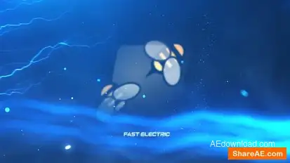 Fast Electric Logo Logo Stings template preview