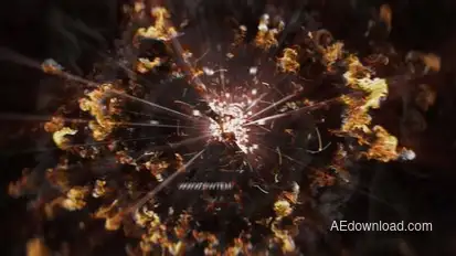 Fast Fire Logo Reveal Logo Stings template preview