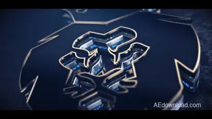 Fast Gold Logo Logo Stings template preview