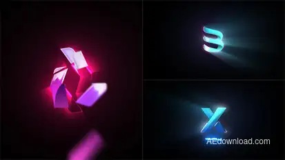 Fast Light Logo Reveal Logo Stings template preview