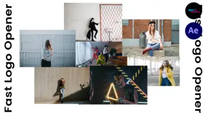 Fast Logo Opener broadcast-packages template preview