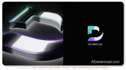 Fast Minimal Logo Logo Stings template preview