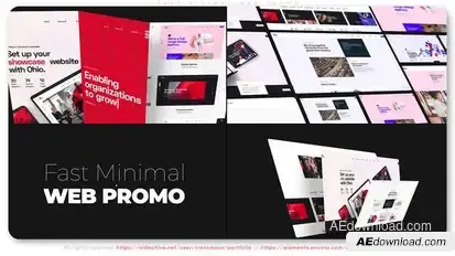 Fast Minimal Web Promo Product Promo template preview