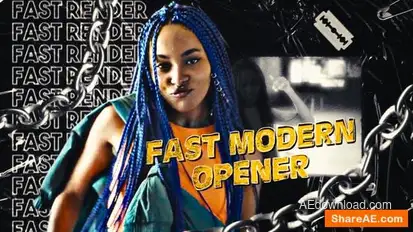 Fast Modern Opener Openers template preview