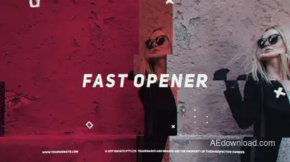 Fast Energy Promo Openers template preview