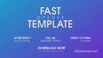 Fast Opener 3 Openers template preview