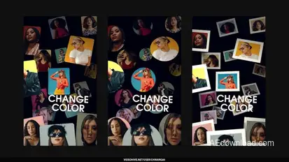 Fast Photo Stories Video Displays template preview