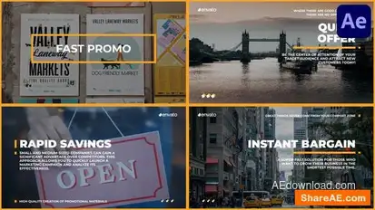 Fast Promo | After Effects Openers template preview