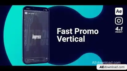 Fast Promo Vertical Openers template preview