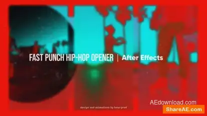 Fast Punch Hip-Hop Opener Openers template preview