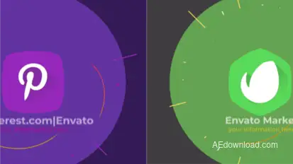 Fast Shapes Logo Reveal – Dynamic 2D Flat Animation Abstract Lines, Minimal Design Corporate Style Logo Stings template preview