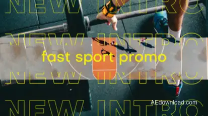 Fast Sport Soccer Promo Openers template preview