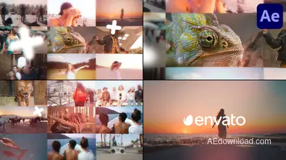 Fast Stomp Slideshow for After Effects Openers template preview