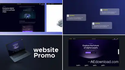 Fast Website Promo Product Promo template preview