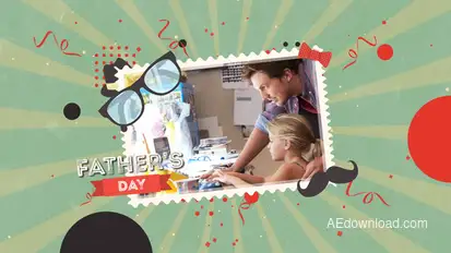 Father's Day Slideshow Openers template preview