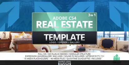 Favorite Real Estate Video Displays template preview
