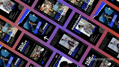 Fecto Hypebeast Vertical Instagram Reel Product Promo template preview