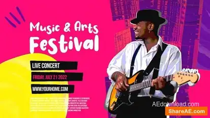 Festival Promo Openers template preview