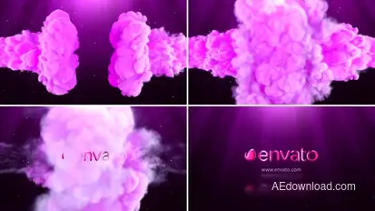 Festival Smoke Logo Reveal Logo Stings template preview