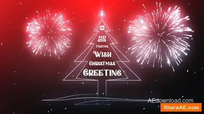 FestiveWish - Christmas Greeting Openers template preview