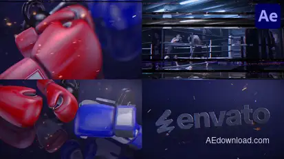 Fight Logo for After Effects Openers template preview