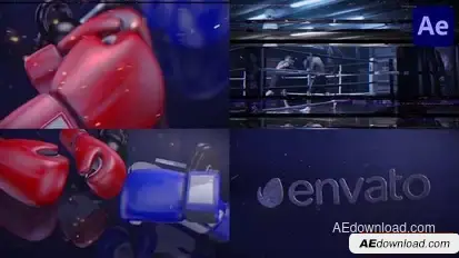 Videohive Fight Logo for After Effects Logo Stings template preview