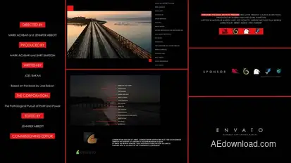 Film Credits And Movies Opener V 0.4 Titles template preview