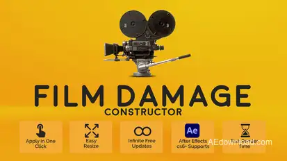Film Damage Constructor Elements template preview
