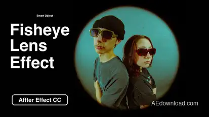 Fisheye Effects Overlays Elements template preview