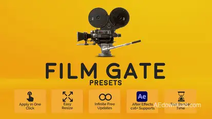 Film Gate Presets Elements template preview