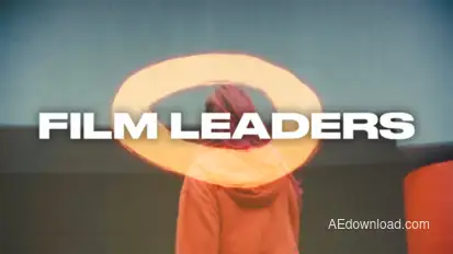 Film Leaders Transitions Elements template preview