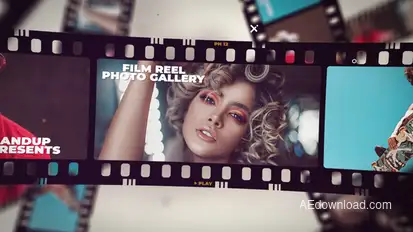 Film Reel Opener Openers template preview