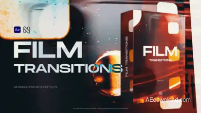 Film Transitions Elements template preview