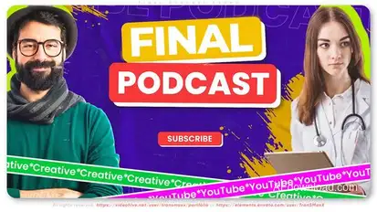 Final Podcast Promo Openers template preview