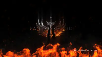 Fire Logo Logo Stings template preview