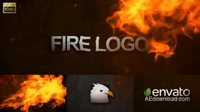 Fire Logo Logo Stings template preview