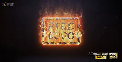 Fire Logo Logo Stings template preview