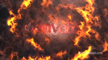 Fire Logo Logo Stings template preview