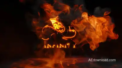 Fire Logo Logo Stings template preview