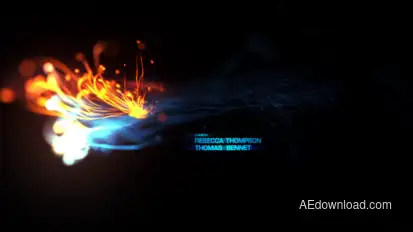 Fire Opening Titles Titles template preview